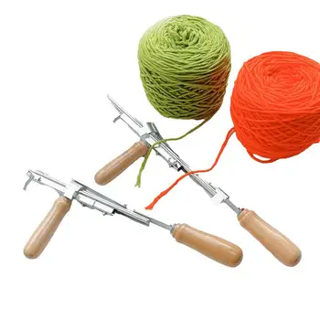 Инструмент для вязания тафтинга своими руками Ручной скоростной инструмент для плетения ковров с хорошим захватом Аксессуары для домашнего инструмента для тафтинга ковров