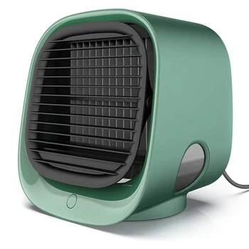 Кондиционер Охладитель Воздуха Портативный 4 в 1 Мини USB Вентилятор Очиститель Увлажнитель Настольный Охлаждающий вентилятор 3 скорости для дома, комнаты, Офиса