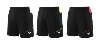 Новые шорты для бадминтона VICTOR, быстросохнущие дышащие мужские спортивные шорты