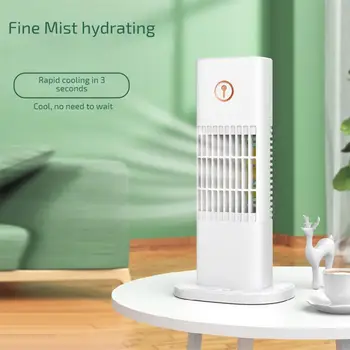 Портативный мини-вентилятор для кондиционирования Воздуха USB-распылитель Водяного охлаждения Настольный охладитель воздуха Отдельно Стоящий Кондиционер для комнаты