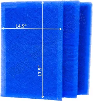 Сменные фильтрующие прокладки для динамического воздухоочистителя 16X20 (3 упаковки)